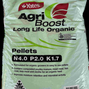 02 - Yates AgriBoost Long Life Organic Pellets 25kgs